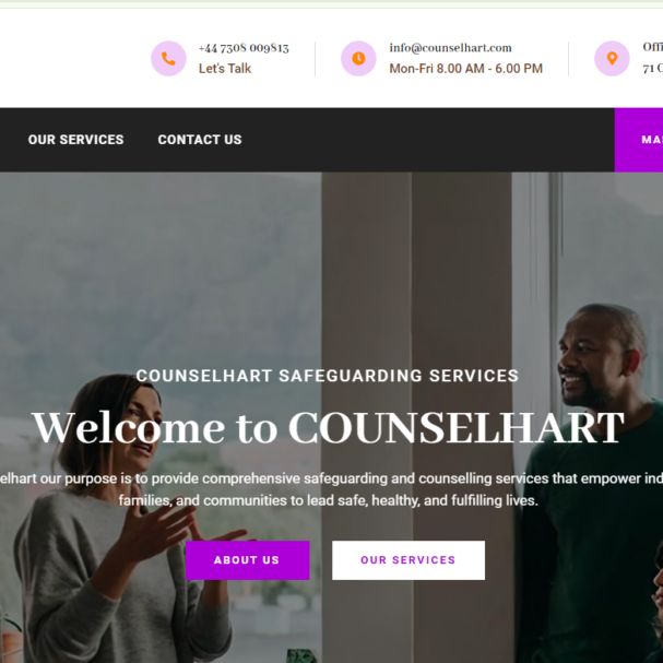 professional website design service